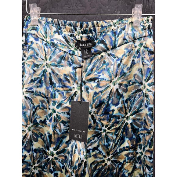 Bailey 44 2pc Matching Palazzo Classic Abstract Print Chic Pant Set SZ XS:NWT - Picture 10 of 11